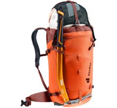 Tourenrucksack deuter Guide 28 SL Papaya Redwood Orange 