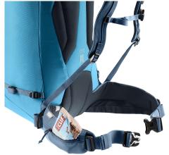 deuter Alpinrucksack Guide 44+8 wave ink Blau