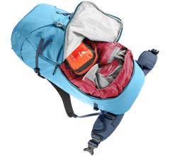 deuter Alpinrucksack Guide 44+8 wave ink Blau