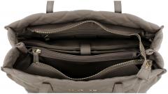Stepptasche mit Laptopfach Valentino Ocarina Nero schwarz