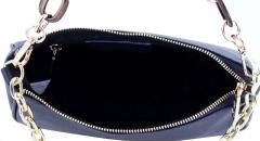 Caleidos Crossbody Bag beige Italien Leder Kettenriemen
