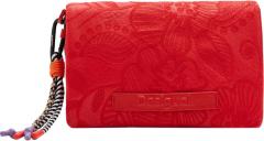 Desigual Crossovertasche Dortmund Flap 2.0 knallrot Stickerei