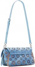 Desigual Überschlagtasche Denim Raw orange Amorina Tromso