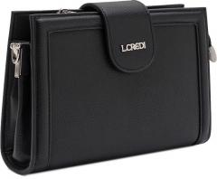 Schultertasche schwarz Mirja L.Credi Clutch