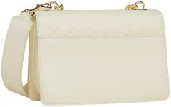 Tommy Hilfiger Überschlagtasche TH Refined Med Crossover Interlock Prägung