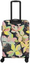 Reisekoffer 4w Trolley M 67cm Travelite Cruise Yellow Orchid Blumeprint