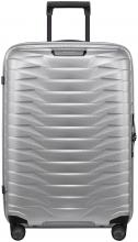 leichter Hartschalenkoffer silber Samsonite Proxis Spinner L 75cm