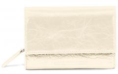 Les Visionnaires Geldbörse Glanzfinish Lisa Glossy Off White