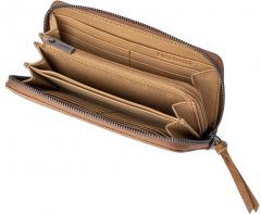 Portemonnaie FREDsBRUDER Dear Big Zip Around Caramel braun