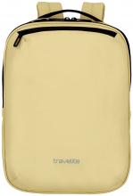 hellgelber Freizeitrucksack mit Laptopfach Travelite Basics Plane RV