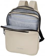Outdoorbackpack wasserabweisend hellbeige Travelite Basics Plane RV ivory 