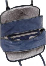 Suri Frey Kurzgrifftasche Navy perforiert marineblau Suzy