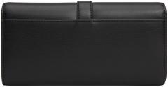 geräumige Geldbörse Tommy Hilfiger schwarz Heritage Flap