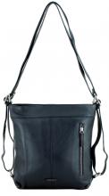 Lederrucksack Beuteltasche dunkelrot Daisy Red 365 d.a.y.s