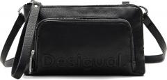 Desigual Handytasche Crossoverbag Half Logo 24 Lisa Schwarz Negro 