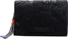 Desigual Überschlagtasche Alpha Dortmund Flap 2.0 Negro Black 