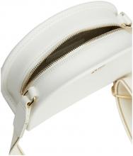 kleine Tommy Hilfiger Half Moon Crossovertasche Monotype Ecru