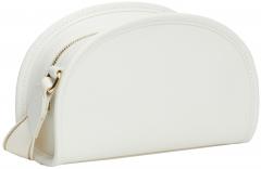 kleine Tommy Hilfiger Half Moon Crossovertasche Monotype Ecru