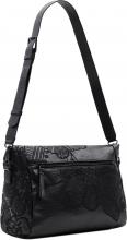 Desigual Damentasche Floral Loverty 3.0 Alpha Nero