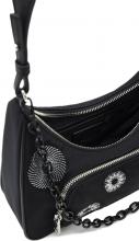 Desigual Mini Handtasche Menas Medley Black Negro 