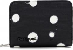 Desigual Portmonee New Splatter Maya Negro Punkte 