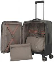 Handgepäckkoffer Travelite Crosslite S 55cm dunkelolive Laptopfach
