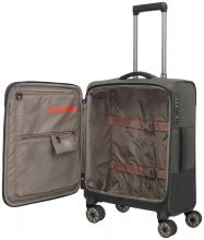 Handgepäckkoffer Travelite Crosslite S 55cm dunkelolive Laptopfach