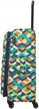 farbenfroher Reisekoffer Travelite Campus 4w Trolley L 75cm Multi Color erweiterbar