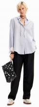 Schultertasche Desigual New Splatter Dortmund Maxi Negro Punkte