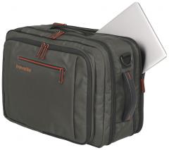 Travelite Crosslite Bordtasche Rucksack olivgrün Laptopfach