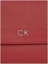 Shoulder Bag Daily Calvin Klein Pebble weinrote Handtasche