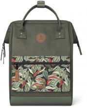 Outdoorbackpack dunkelgrün vegan Cabaia Adventurer Busan medium