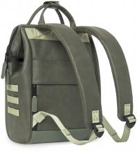 Outdoorbackpack dunkelgrün vegan Cabaia Adventurer Busan medium