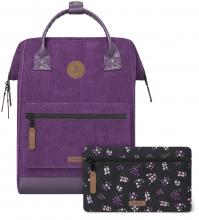 Cordrucksack violett Wechseltasche Cabaia Adventurer Medium Nancy