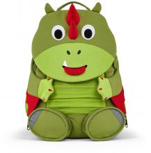 Großer Freund Drache grün Affenzahn Rucksack Kindergarten Ziehzunge