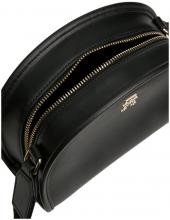 Tommy Hilfiger Halbmond Umhängetasche schwarz Monotype