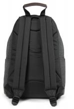 Tagesrucksack Eastpak Wyoming Lederboden grau meliert Black Denim