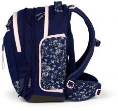 Mädchenschultasche dunkelblau rosa Blumen Satch Match Bloomy Breeze