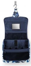 reisenthel Toilettetasche blau Blumenprint Toiletbag Flora Blue