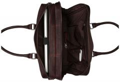 Businesstasche Burkely Antique Avery Leder dunkelbraun Herren