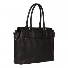 Burkely Laptoptasche Echtleder schwarz Antique Avery Fundamentals 