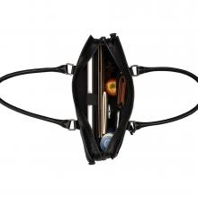 Burkely Laptoptasche Echtleder schwarz Antique Avery Fundamentals 