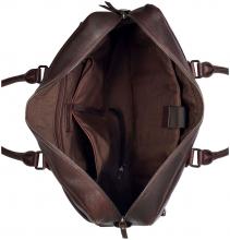 Burkely Ledertasche Dark Brown Antique Avery 17,3 Zoll