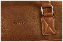 Arbeitstasche Antique Avery Cognac Burkely Echtleder
