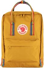 Outdoorrucksack Fjällräven Kanken Rainbow Ochre dunkelgelb