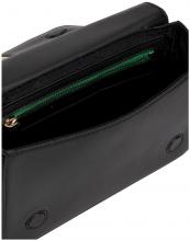 elegante Überschlagtasche Tommy Hilfiger Reset Crossover schwarz