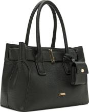 L.Credi Munich Kurzgrifftasche Nadira Schwarz Vegan 