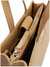 Handtasche Reset Tommy Hilfiger dunkelbeige Interlock