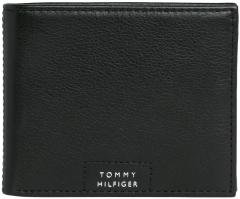 Premium Leather Portemonnaie Herren Tommy Hilfiger schwarz
