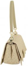 Monogramm Umhängetasche Tommy Hilfiger Überschlag beige 